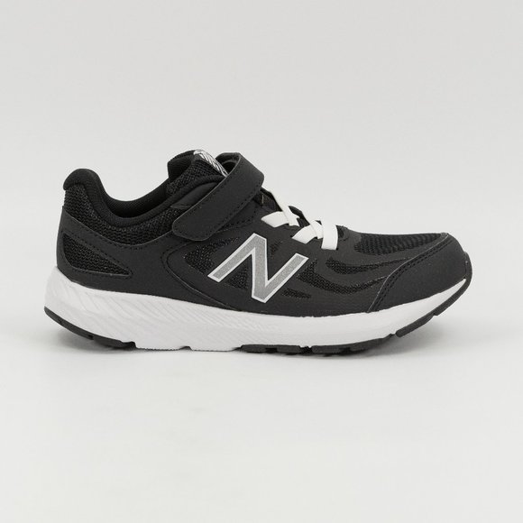 New Balance Boy's 611 Grey Strap Sneaker YT519PB size 3 - Picture 1 of 9